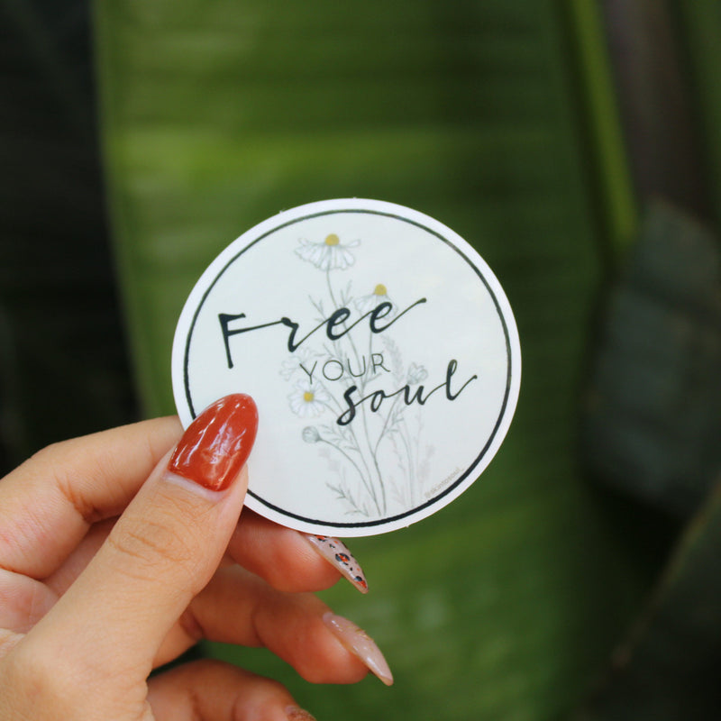 Free Your Soul Sticker